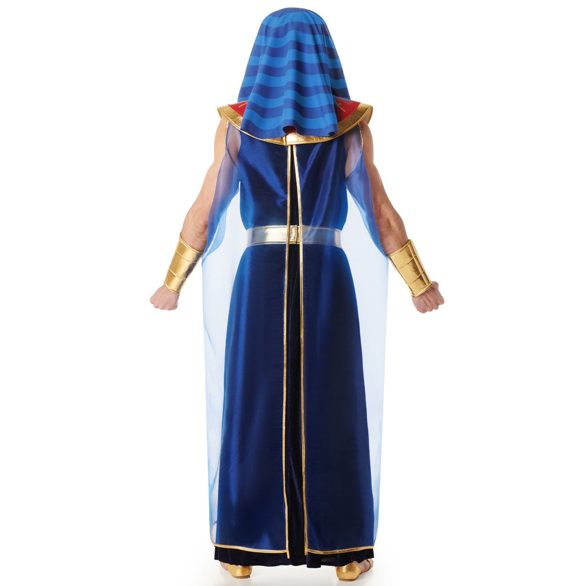 Mens Blue Egyptian Pharaoh Costume