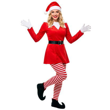 Womens Fun Christmas Elf Costume