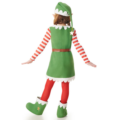 Girls Star Elf Costume