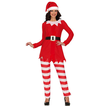 Womens Naughty Christmas Elf Costume