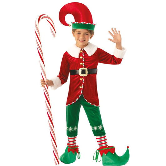 Boys Deluxe Elf Costume