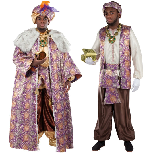 Royal King Balthazar and Page Couples Costume