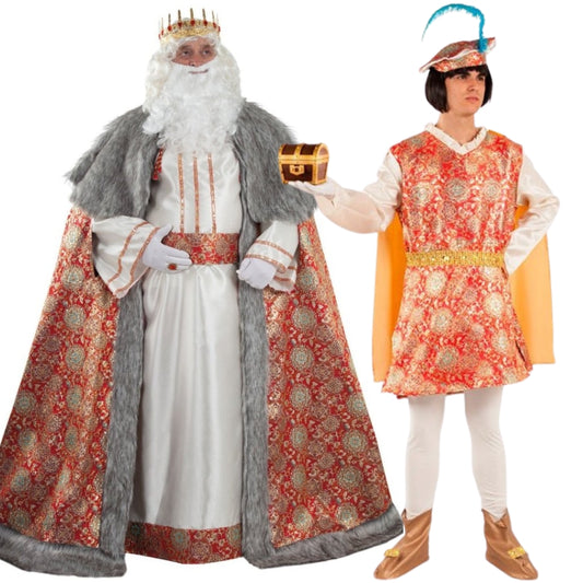 Royal King Gaspar and Page Couples Costume