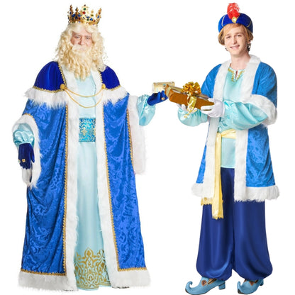 Extra King Melchior and Royal Page Couples Costume