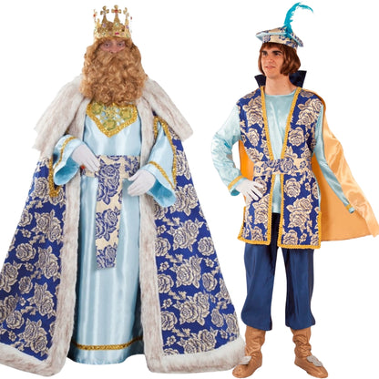 Royal King Melchior and Page Couples Costume