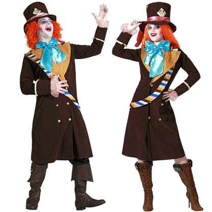 Mad Hatter Coat Couples Costumes