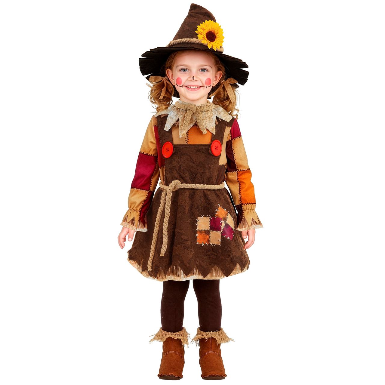 Baby Checked Scarecrow Costume