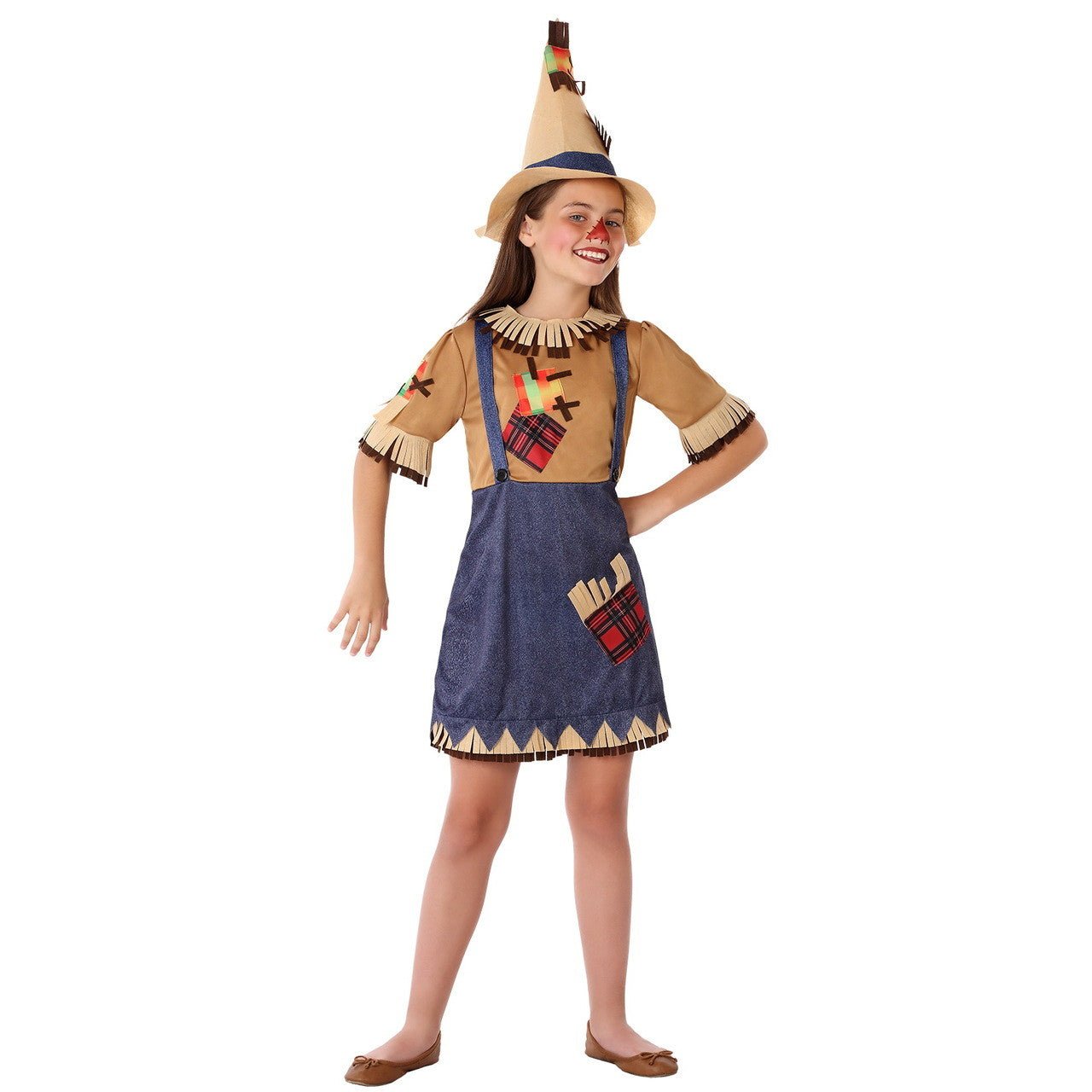 Girls Fun Scarecrow Costume