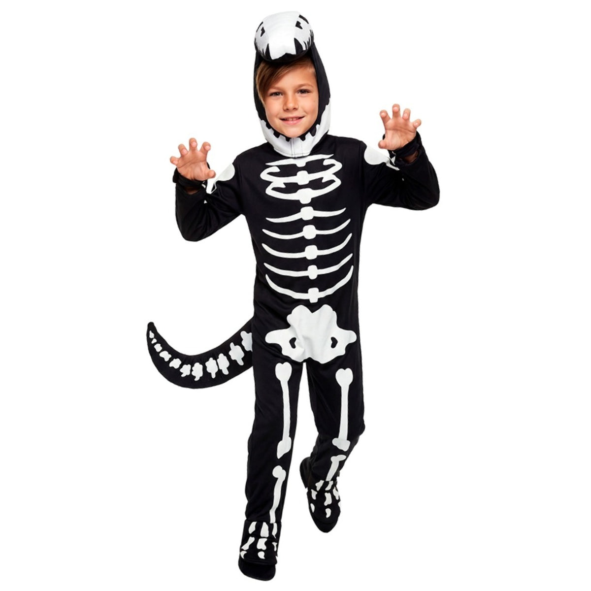 Kids Dinosaur Skeleton Costume