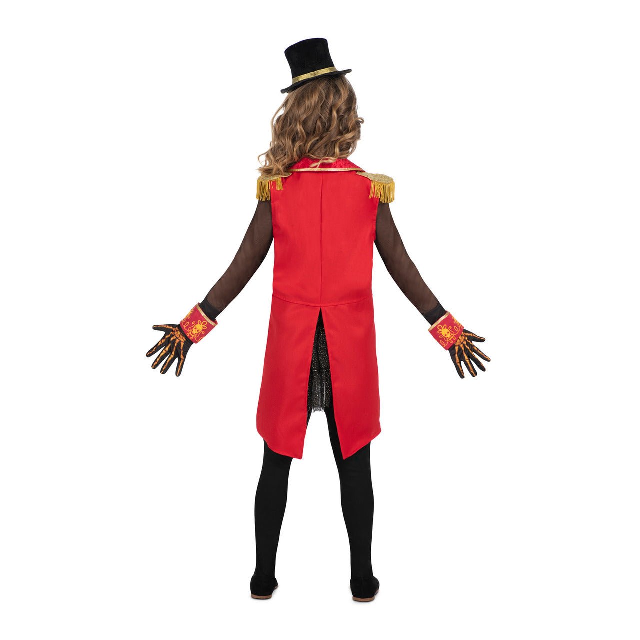 Girls Skeleton Ringmaster Costume
