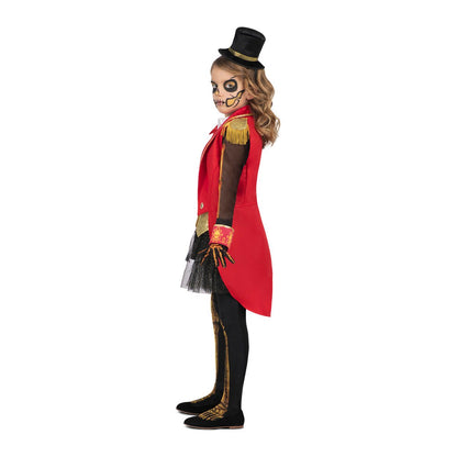 Girls Skeleton Ringmaster Costume