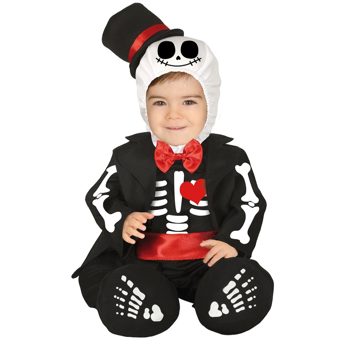 Baby Ghost Skeleton Costume