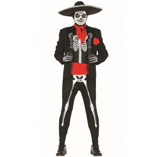 Mexican Skeleton Costume for Teenager