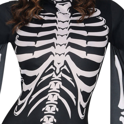 Womens Eco Bat Skeleton Costume