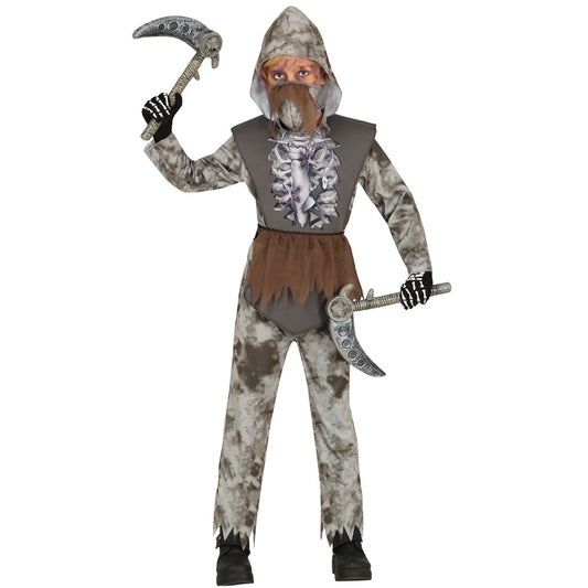 Boys Ninja Skeleton Costume