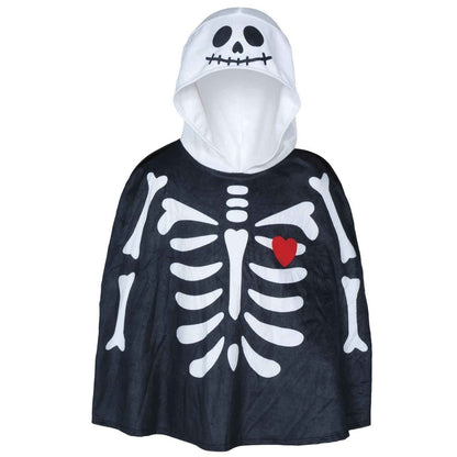 Baby Skeleton Poncho Costume