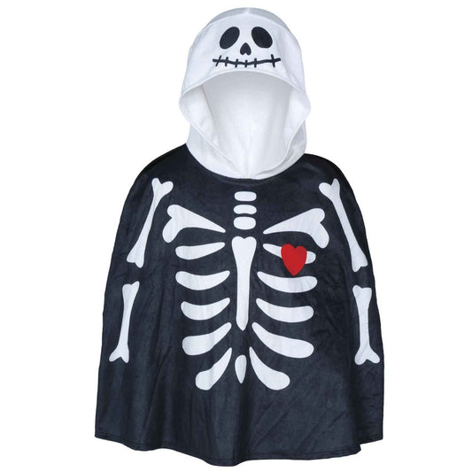 Baby Skeleton Poncho Costume