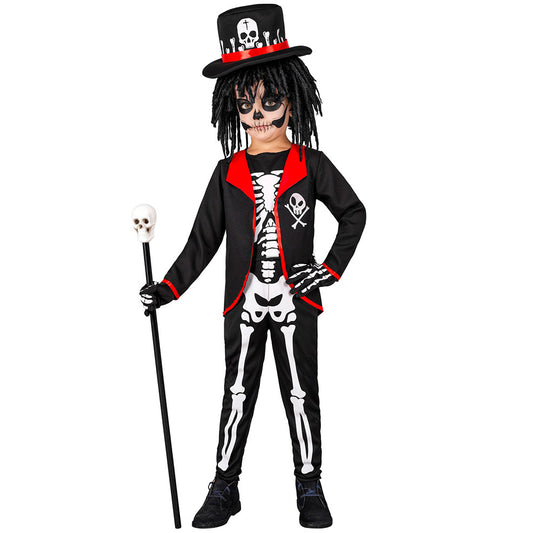 Kids Voodoo Skeleton Costume