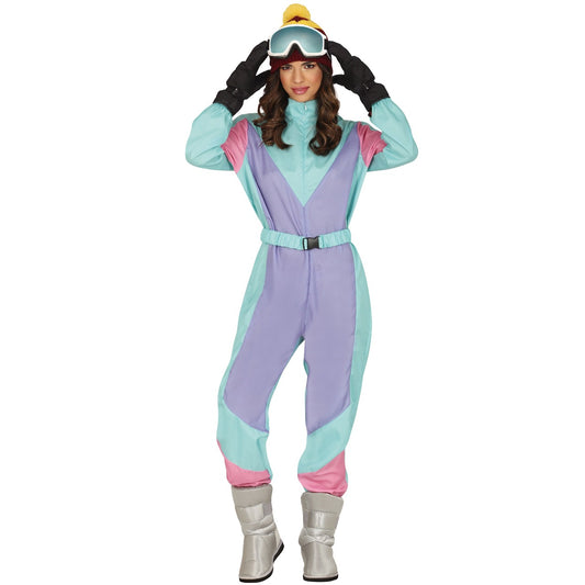 Womens Blue Ski Costume