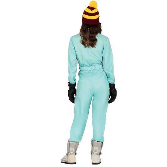 Womens Blue Ski Costume