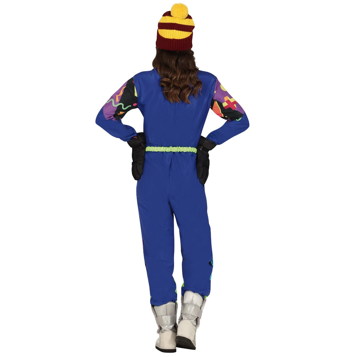 Womens Multicolour Ski Costume