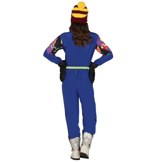 Womens Multicolour Ski Costume