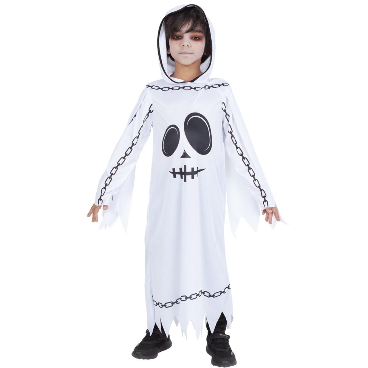 Kids White Chained Ghost Costume
