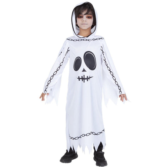 Kids White Chained Ghost Costume