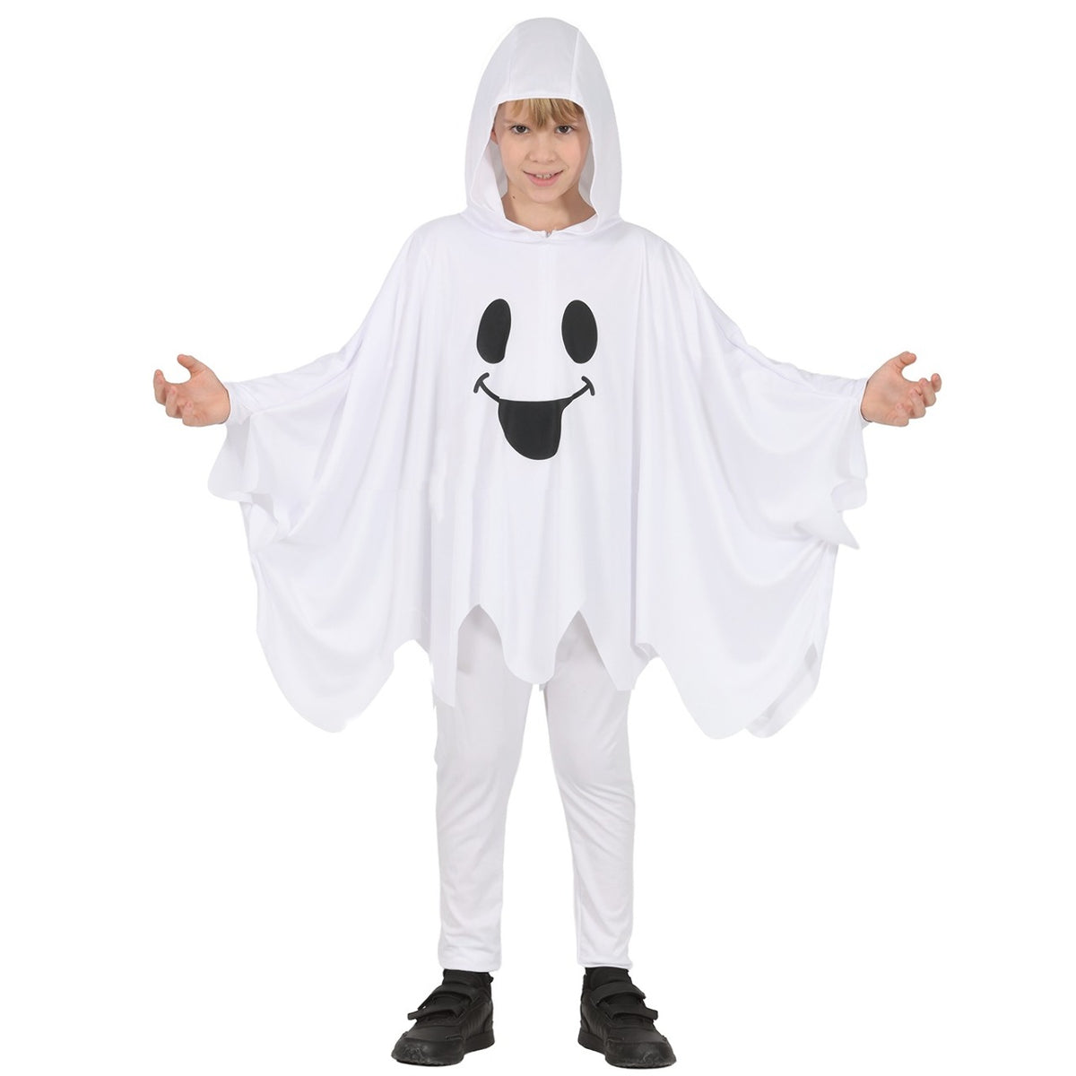 Kids Ghost Poncho Costume