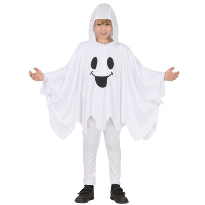 Kids Ghost Poncho Costume