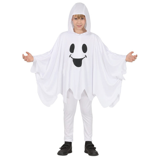 Kids Ghost Poncho Costume