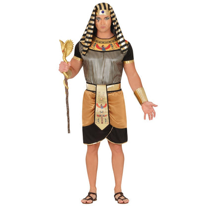 Mens Gold Egyptian Pharaoh Costume