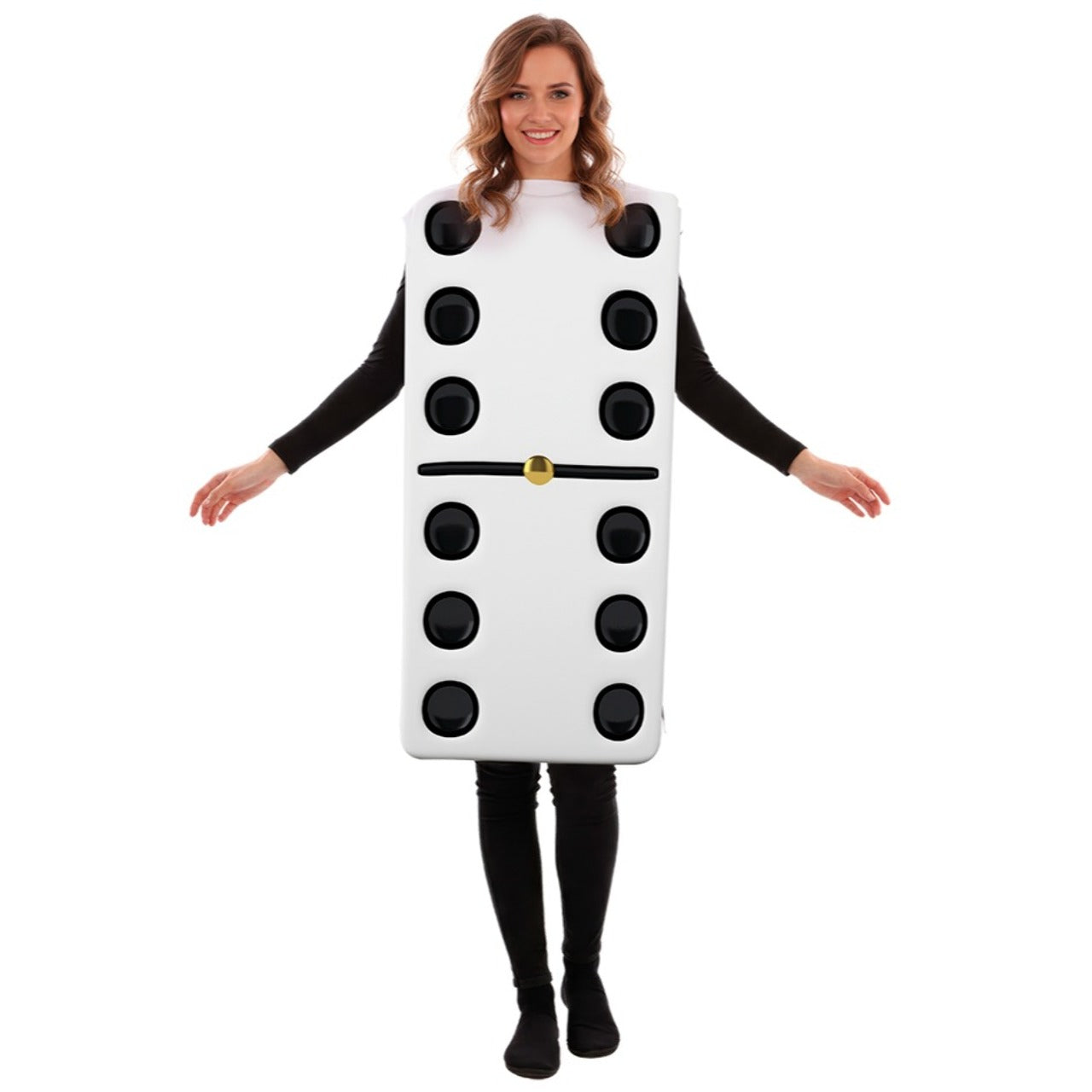 Adult Double Six Domino Costume