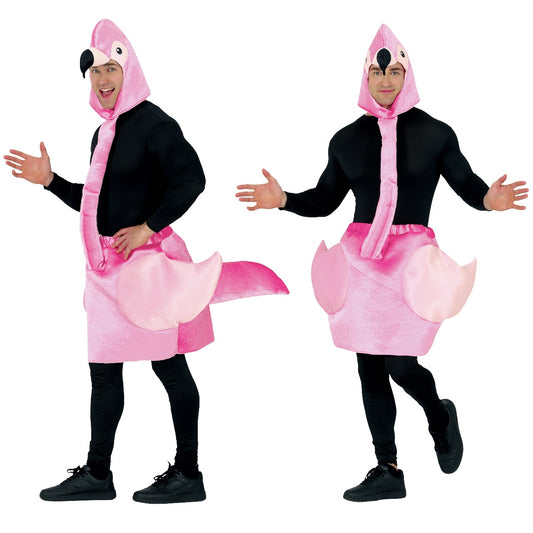 Adult Caribbean Flamingo Costume