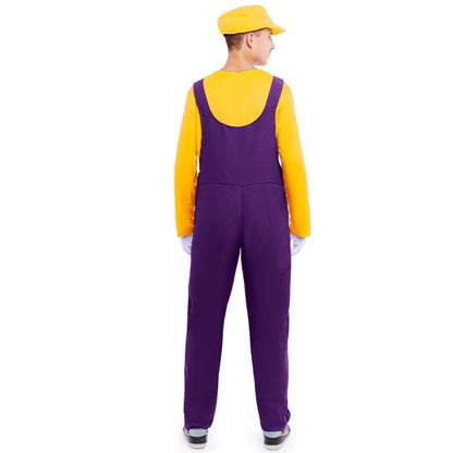 Adult Villain Plumber Wario Costume