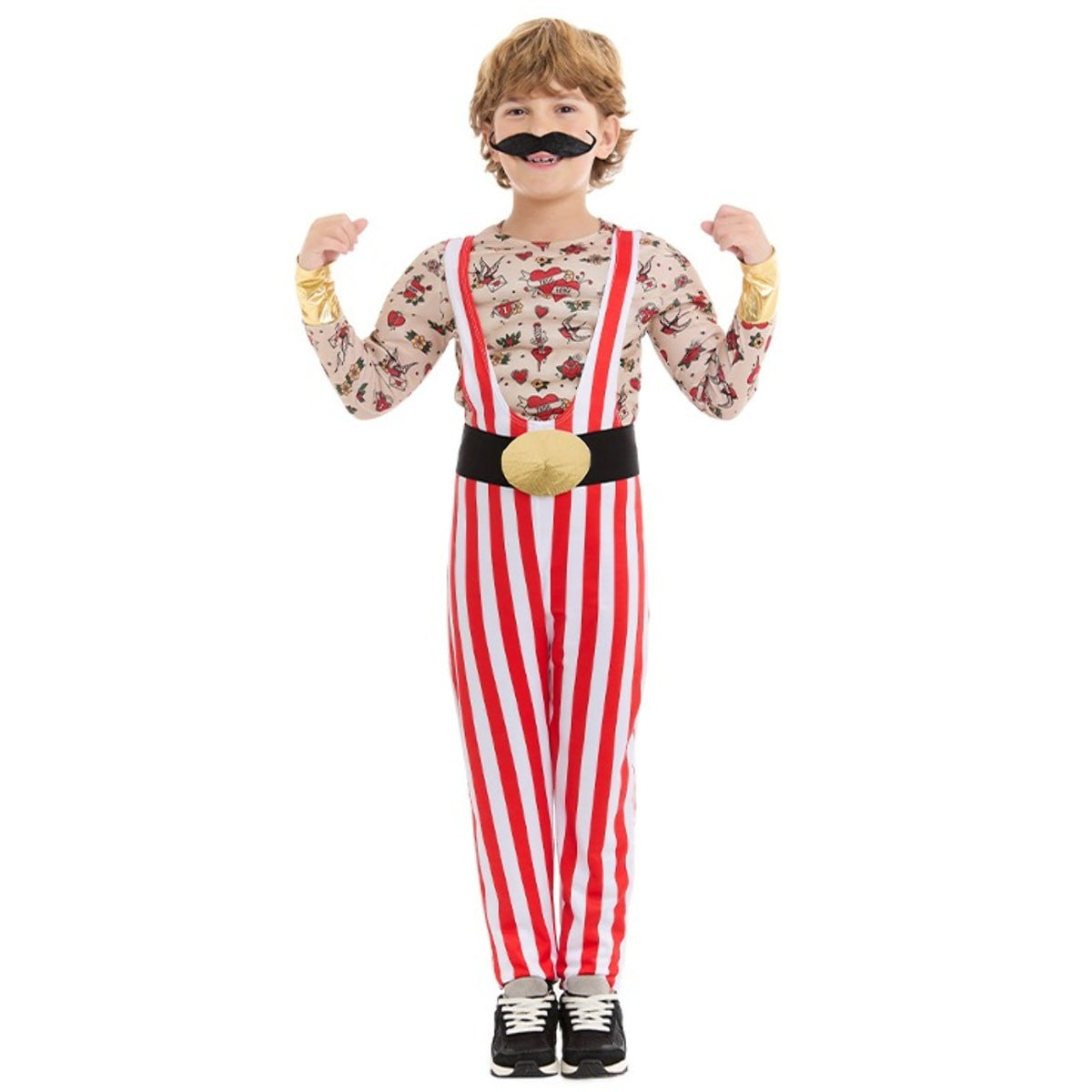 Boys Tattooed Strongman Costume