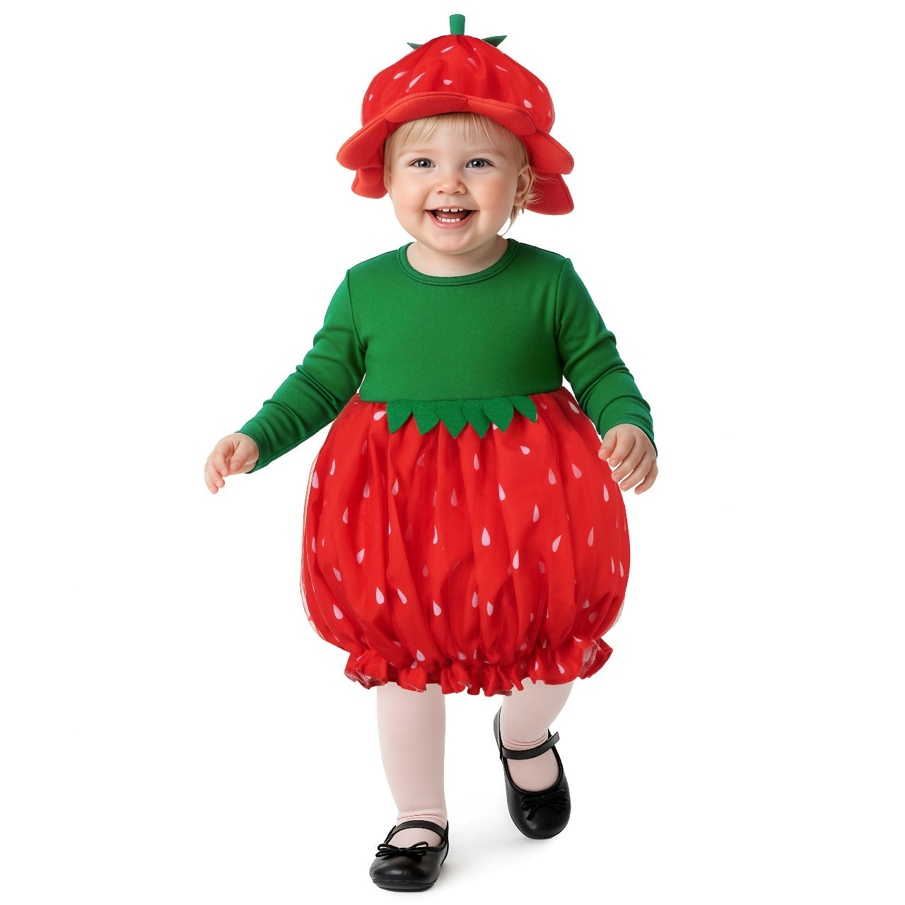 Baby Strawberry Dress Costume