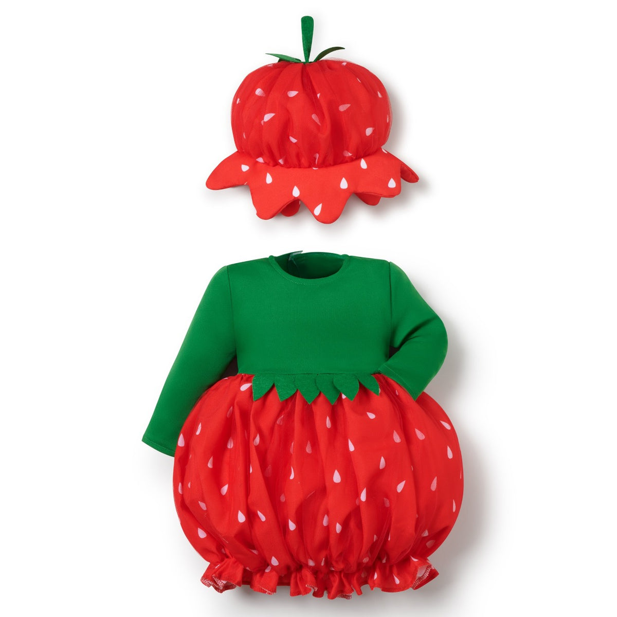 Baby Strawberry Dress Costume