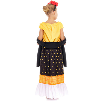 Girls Frida Kahlo Flowers Costume