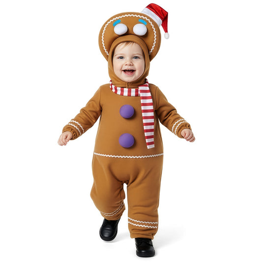 Baby Deluxe Gingerbread Cookie Costume