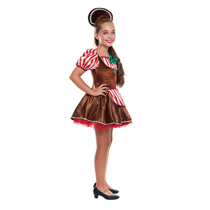 Girls Gingerbread Cookie Costume