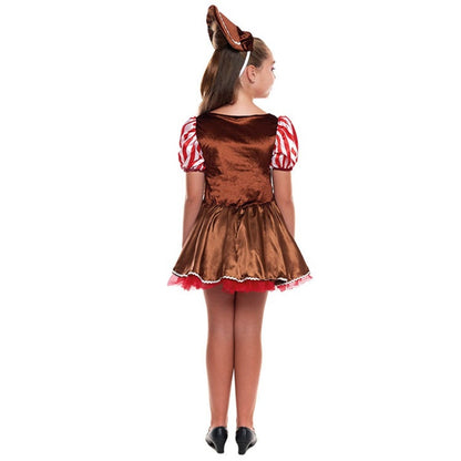 Girls Gingerbread Cookie Costume