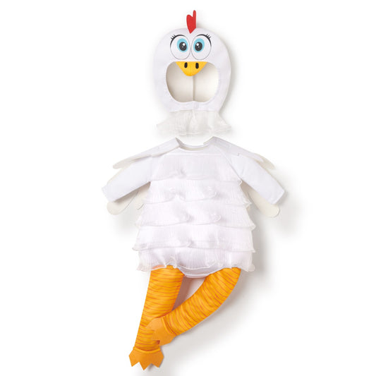Baby White Hen Costume