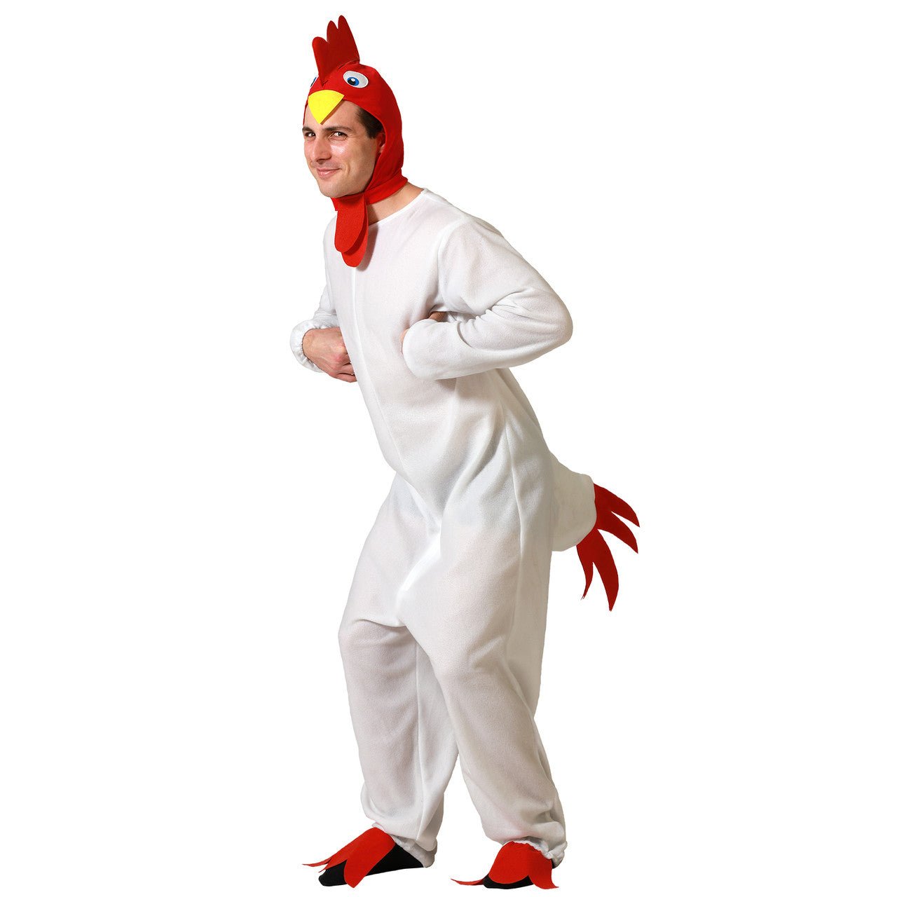 Adult White Rooster Costume