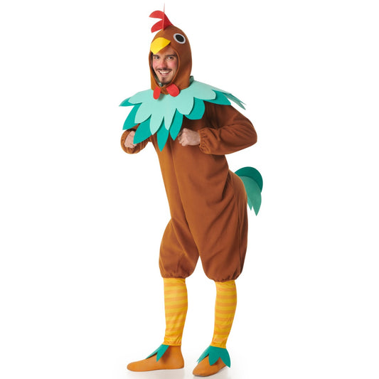 Adult Brown Rooster Costume
