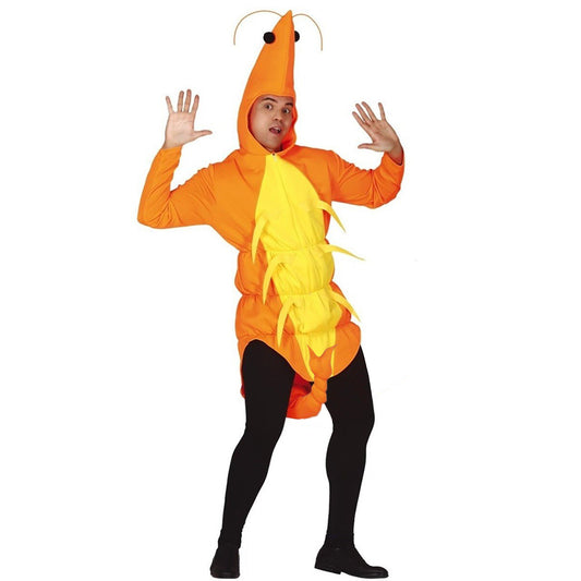 Adult Prawn with Tail Costume