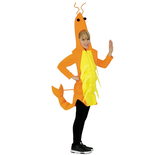 Kids Prawn with Tail Costume
