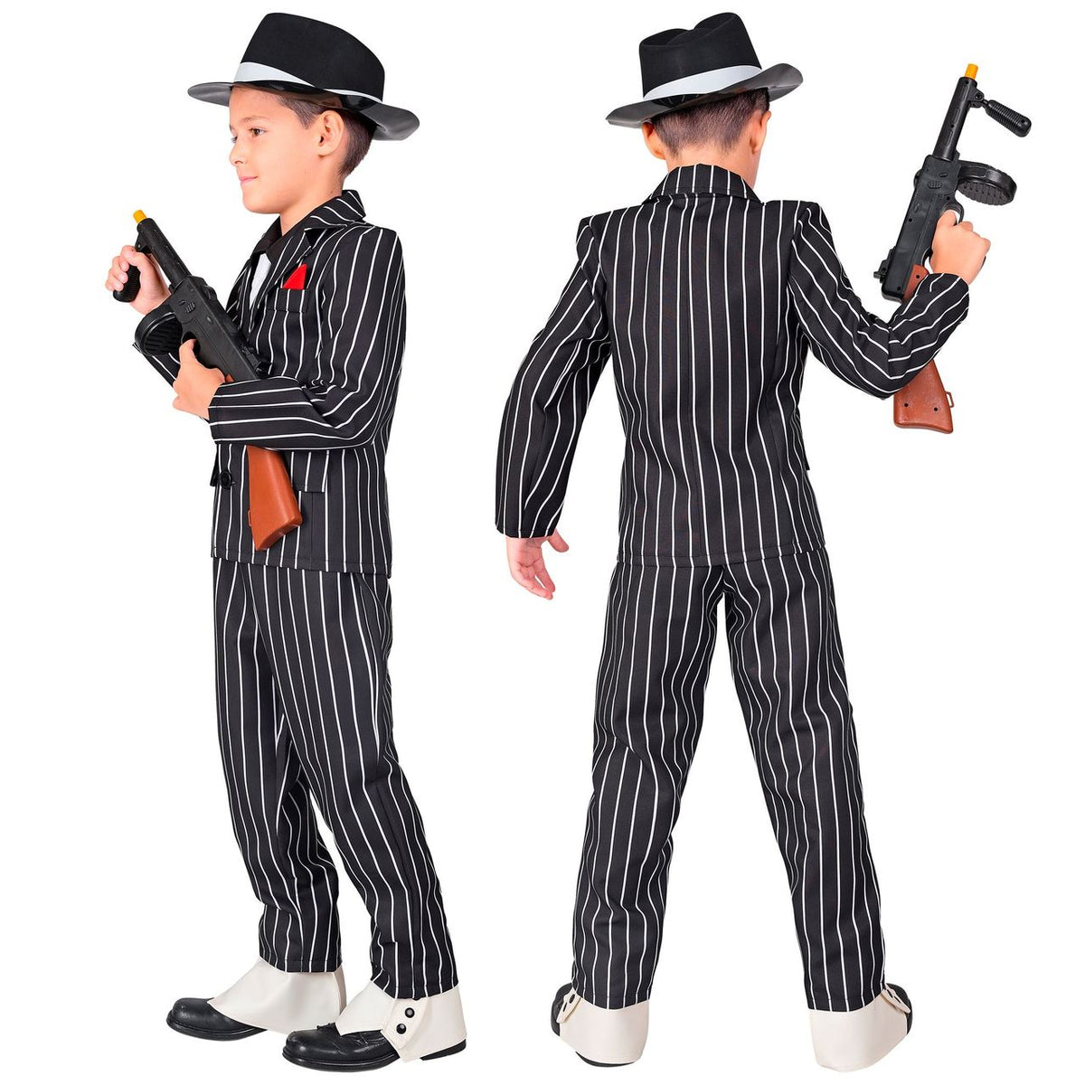 Boys Sinister Gomez Gangster Costume