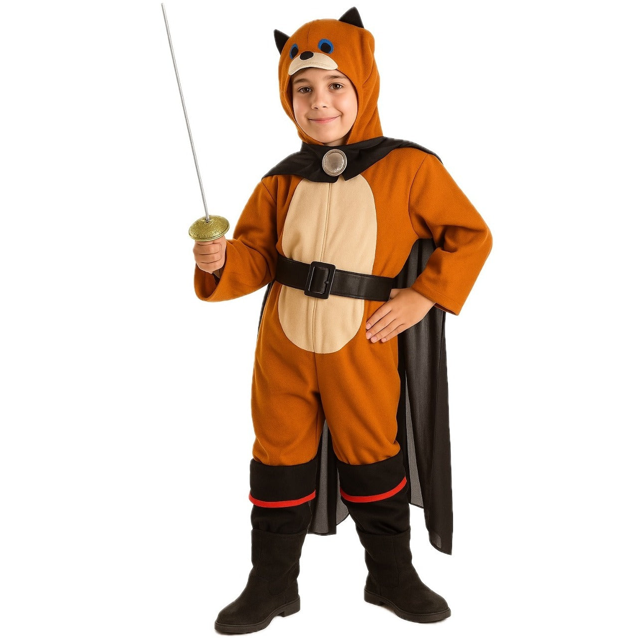 Kids Puss in Boots Cat Costume