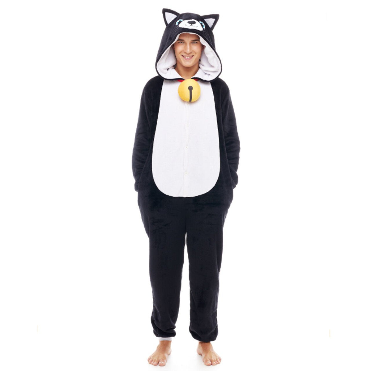 Adult Hooded Cat Costume